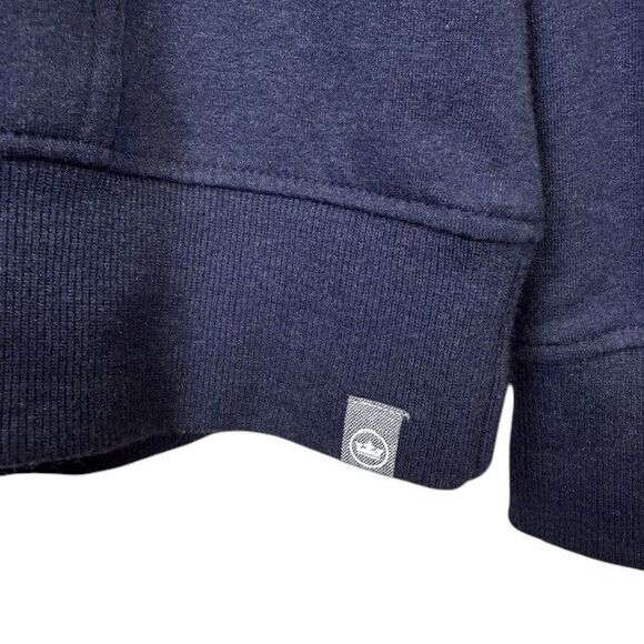 Peter Millar Presidents Cup Pine Performance Raglan Pullover Hoodie Blue Large - Picture 3 of 11